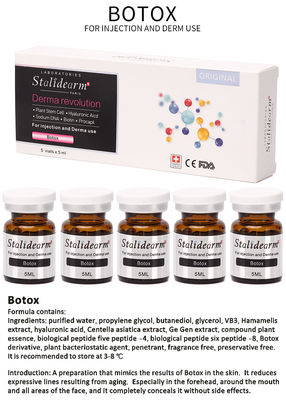 Terapia meso Botox de la inyección original de Stalideram para efecto natural seguro de una cara más joven el buen