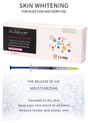 Blanqueamiento de la piel Exosome Skin Booster Serio inyectable Solución de mesoterapia