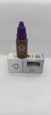 Ceja permanente de las fuentes de Microblading del maquillaje del pigmento de Biotouch del café express del color micro del pigmento que sombrea MicrGel polishgmentation