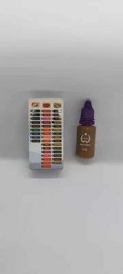 El maquillaje permanente Microblading del color marrón claro del pigmento de Biotouch MicrGel polishgment suministra sombrear de la ceja