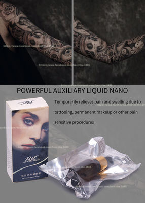 El dolor del tatuaje del BL que alivia el helada anti líquido del hielo de la alergia tatúa completamente el líquido entumecido