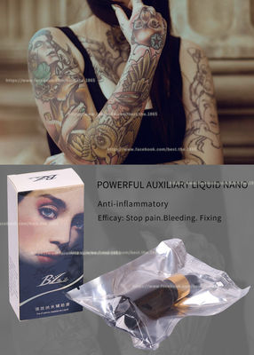 El dolor del tatuaje del BL que alivia el helada anti líquido del hielo de la alergia tatúa completamente el líquido entumecido