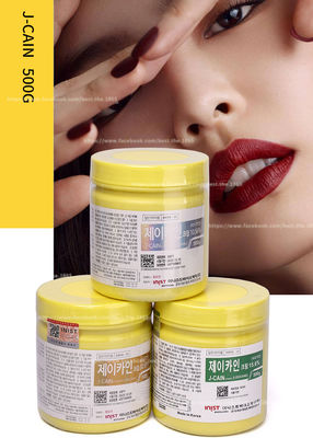 J Cain 500g Corea Lidocaína Crema Para Microneedle Crema de adormecimiento del tatuaje