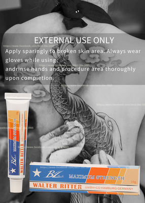BL 20% Tattoo Microneedling Numbing lidocaine Cream 10g White Instant Stop Pain Relief Cream
