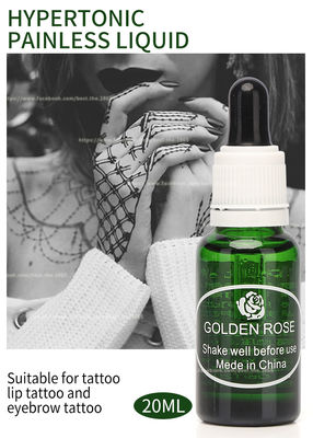 Solución anestésica Golden Rose Tattoo, buena calidad, para maquillaje permanente