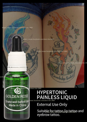 Solución anestésica Golden Rose Tattoo, buena calidad, para maquillaje permanente